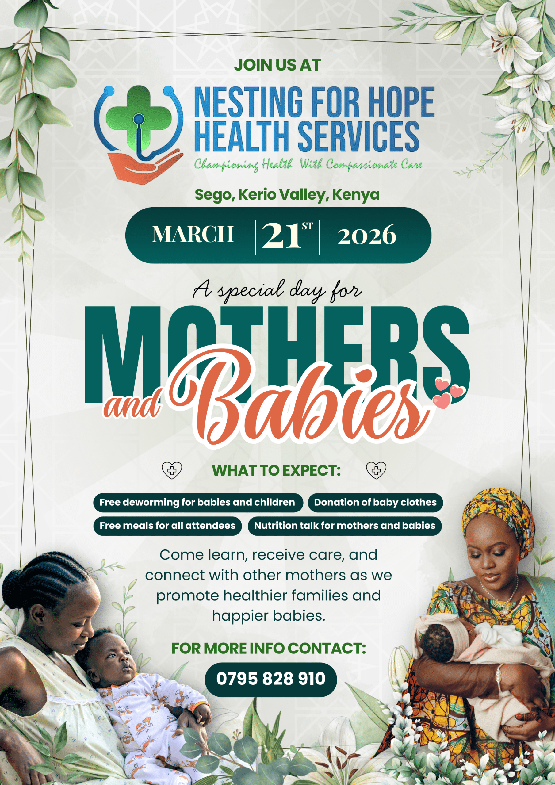 🌸 Mother & Baby Wellness Day 🌸